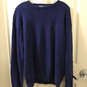 VINTAGE BLUE RALPH LAUREN SWEATER